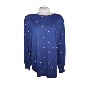 Crown & Ivy Womens Long Sleeve‎ Top Size 1X NWT